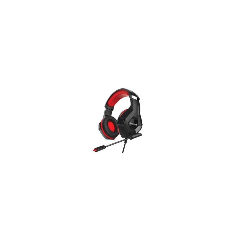 AUDIFONOS DIADEMA GAMER NEXTEP ALAMBRICO DRAGON XT MICROFONO AUDIO 3.5 MM NEGRO NE-489