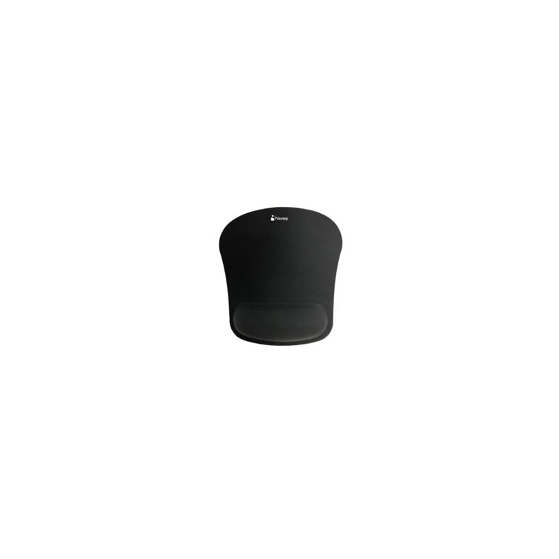Mouse pad Nextep NE-418R negro gel descansa muñecas