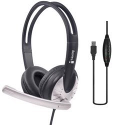AUDIFONOS DIADEMA NEXTEP ALAMBRICO BASICA CON MICROFONO USB NEGRO NE-425C