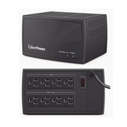 REGULADOR CYBERPOWER CL2000VR 2000VA/1000W 8 NEMA5-15R (4 AVR+SUP Y 4 SUP) 245 JOULES FILTRACION EMI Y RFI