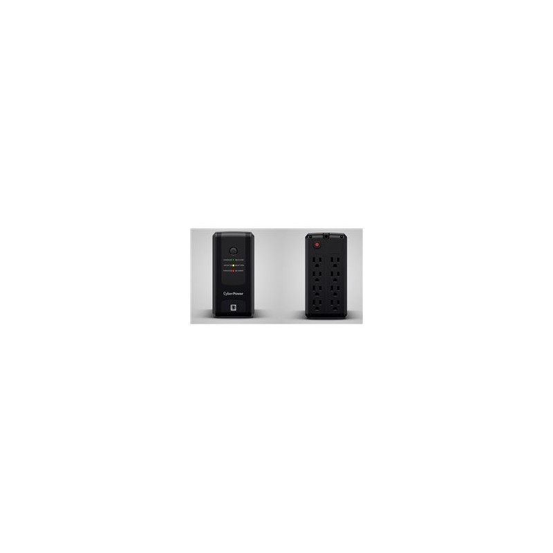 UPS LINEA INTERACTIVA CYBERPOWER UT750GU PUERTO USB 750VA/ 375W AVR 8 NEMA 5-15R 120V C/REG GREEN POWER
