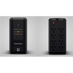 UPS LINEA INTERACTIVA CYBERPOWER UT750GU PUERTO USB 750VA/ 375W AVR 8 NEMA 5-15R 120V C/REG GREEN POWER