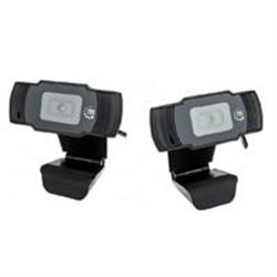 WEBCAM USB FULL HD, DOS MEGAPíXELES, 1080P FULL HD, CONECTOR USB-A, MICRóFONO INTEGRADO, BASE AJUSTABLE, 30 FPS, NEGRO.
