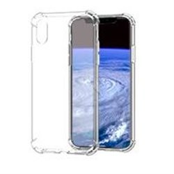 FUNDA GHIA TRANSPARENTE  CON MICA  PARA IPHONE XR