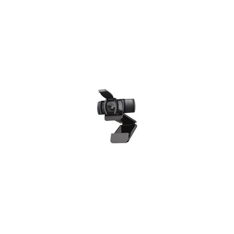 CAMARA WEB LOGITECH C920S COLOR NEGRO FULL HD 1080P A 30 FPS TAPA PARA LA LENTE CAMPO VISUAL 78O 2 MICROFONOS INTEGRADOS ENFOQUE