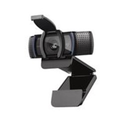 CAMARA WEB LOGITECH C920S COLOR NEGRO FULL HD 1080P A 30 FPS TAPA PARA LA LENTE CAMPO VISUAL 78O 2 MICROFONOS INTEGRADOS ENFOQUE