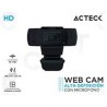 CAMARA WEB ACTECK HAPTOS/ HD/CON MICROFONO/RECONOCIMIENTO DE VOZ HASTA 5 M/ COLOR NEGRO/AC-931250