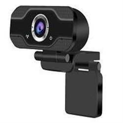 CAMARA WEB GHIA 1080P / WEBCAM USB IDEAL PARA EQUIPOS DE ESCRITORIO Y LAPTOPS / COLOR NEGRO / MICROFONO VIA USB