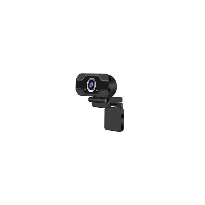 CAMARA WEB GHIA 1080P / WEBCAM USB IDEAL PARA EQUIPOS DE ESCRITORIO Y LAPTOPS / COLOR NEGRO / MICROFONO VIA USB