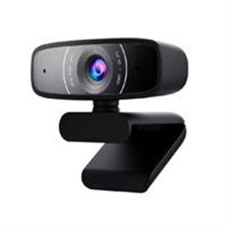 CAMARA WEB ASUS C3/FHD 1080P/30 FPS/MICROFONO/USB/ROTACION 360°/REDUCE RUIDO AMBIENTAL