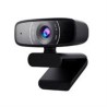 CAMARA WEB ASUS C3/FHD 1080P/30 FPS/MICROFONO/USB/ROTACION 360°/REDUCE RUIDO AMBIENTAL