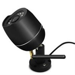 CAMARA EXTERIOR HD 1080P WIFI COLOR NEGRO SMART LIFE IOT BY TECHZONE