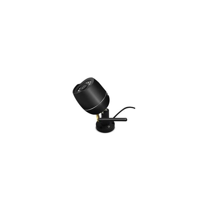 CAMARA EXTERIOR HD 1080P WIFI COLOR NEGRO SMART LIFE IOT BY TECHZONE