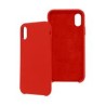 FUNDA GHIA DE SILICON COLOR ROJO CON MICA PARA IPHONE XS MAX