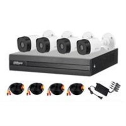 KIT DE 4 CANALES DE 2 MEGAPIXELES/ DVR COOPER-I WIZSENSE/ CON IA/ H.265+/ 4 CAMARAS B1A21 1080P/ 4 CANALES + 1 IP O HASTA 5 CANA