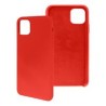 FUNDA GHIA DE  SILICON COLOR ROJO CON MICA PARA IPHONE 11 PRO MAX