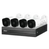 KIT DVR/DAHUA/DH-KIT/XVR1B04H-I/4-B2A51N-0280B-S2/KIT DE 4 CANALES DE 5 MEGAPIXELES/ DVR COOPER-I WIZSENSE/ CON IA/ H.265/ 4 CAM