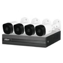 KIT DVR/DAHUA/DH-KIT/XVR1B04H-I/4-B2A51N-0280B-S2/KIT DE 4 CANALES DE 5 MEGAPIXELES/ DVR COOPER-I WIZSENSE/ CON IA/ H.265/ 4 CAM