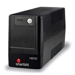 NO BREAK SMARTBITT 500VA / 250W, 4 CONTACTOS, CON REGULADOR Y SUPRESOR DE PICOS.