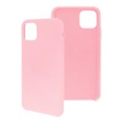 FUNDA GHIA DE  SILICON COLOR ROSA CON MICA PARA IPHONE 11 PRO MAX
