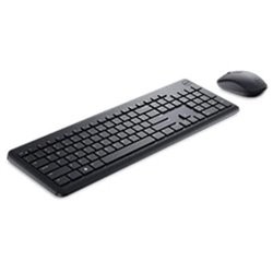 KIT DE TECLADO Y MOUSE DELL INALAMBRICO KM3322W ESPAÑOL COLOR NEGRO