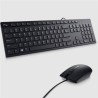 KIT DE TECLADO Y MOUSE DELL ALAMBRICO KM300C ESPAÑOL COLOR NEGRO