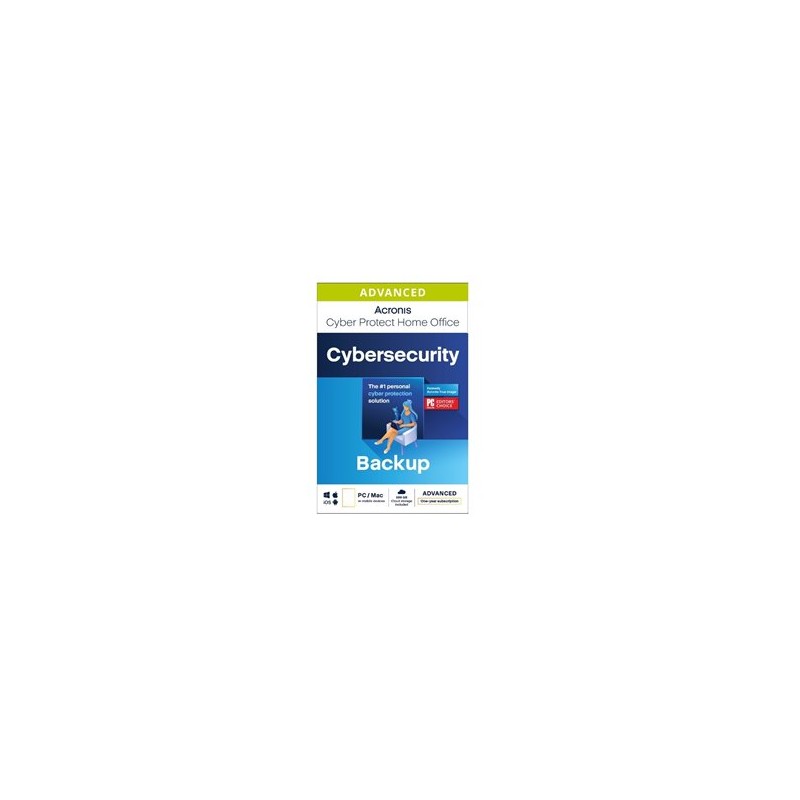 ESD ACRONICS CYBER PROTECT HOME OFFICE ADVANCED 1 EQUIPO 500GB -1 AÑO