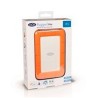 DD EXTERNO LACIE RUGGED MINI 4TB 2.5 USB 3.0 CONTRAGOLPES, AGUA Y POLVO IP67 NARANJA/BLANCO WINDOWS/MAC