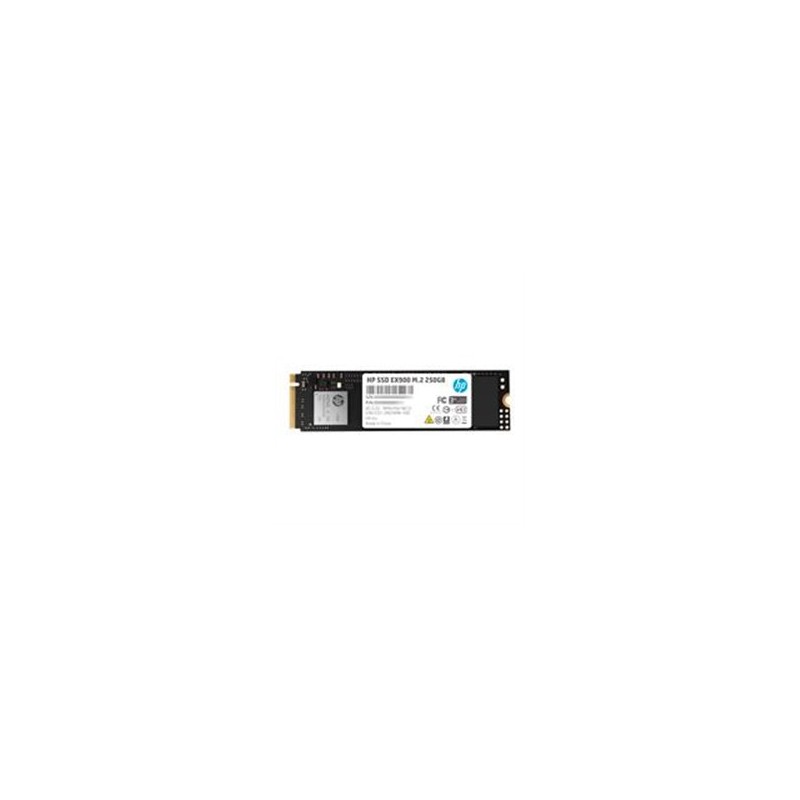 UNIDAD DE ESTADO SOLIDO SSD INTERNO 250GB HP EX900 M.2 2280 NVME PCIE GEN 3X4 2YY43AA