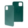 FUNDA GHIA DE SILICON COLOR VERDE CON MICA PARA IPHONE 11 PRO