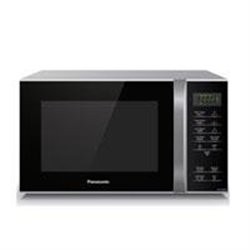 HORNO DE MICROONDAS PANASONIC 0.9 P3, 800W, COLOR PLATA/NEGRO, 10 MENUS PREESTABLECIDOS, DESCONGELAMIENTO DE 3 KG