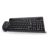 TECLADO/MOUSE TECHZONE TZ16COMB01-INA INALAMBRICO USB 2.4GHZ  NEGRO