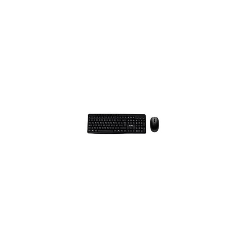 KIT DE TECLADO Y MOUSE  ACTECK CREATOR MK450 / INALAMBRICO / MULTIMEDIA/2.4GHZ/ COLOR NEGRO/AC-931748