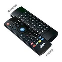 MINI TECLADO INALAMBRICO COMPACTO GHIA CON AIR MOUSE Y CONTROL REMOTO IR PARA SMART TV Y TV BOX
