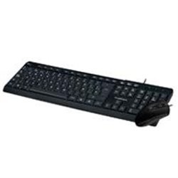 KIT DE TECLADO Y MOUSE ACTECK CREATOR MK210/USB/105 TECLAS/1000 DPI/COLOR NEGRO/AC-928984