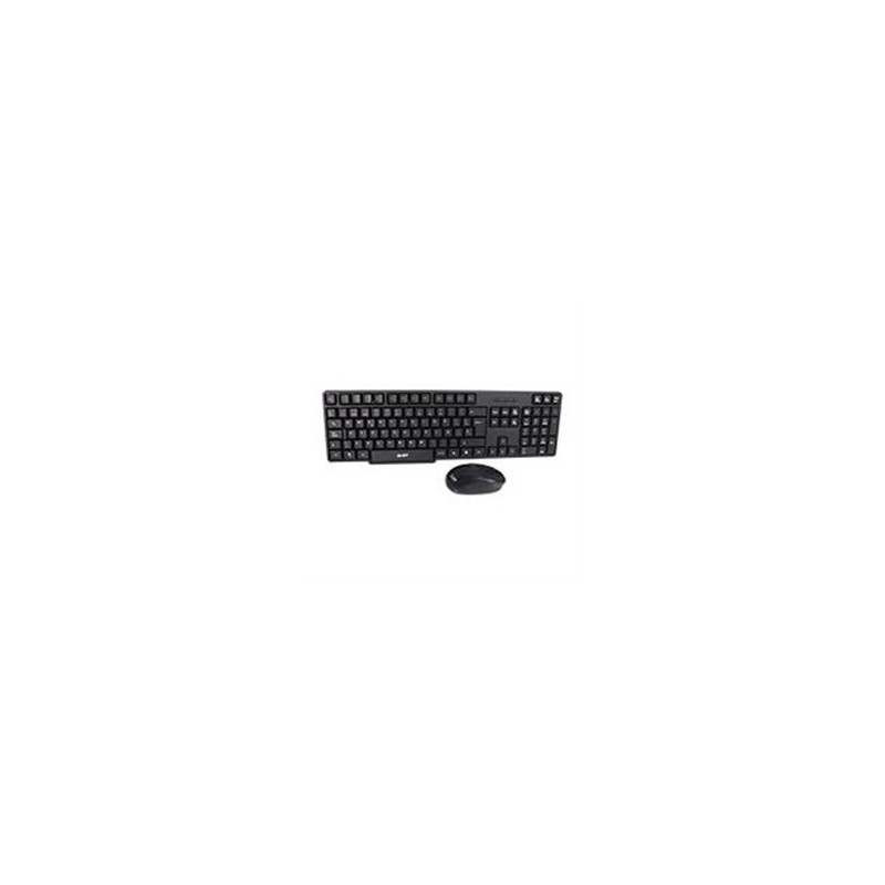 KIT TECLADO Y MOUSE GHIA ALAMBRICO USB COLOR NEGRO