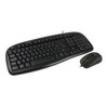 TECLADO Y MOUSE ALAMBRICO BALANCE EASY LINE BY PERFECT CHOICE NEGRO/USB- MOUSE IDEAL PARA USUARIOS DIESTROS Y ZURDOS