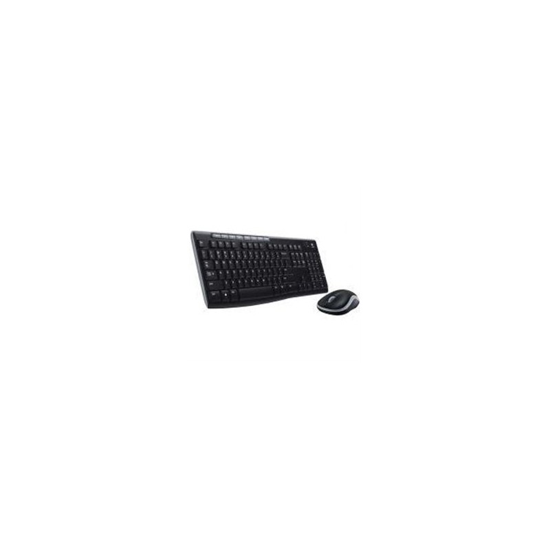 TECLADO/MOUSE LOGITECH MK270 NEGRO INALAMBRICOS USB PARA PC