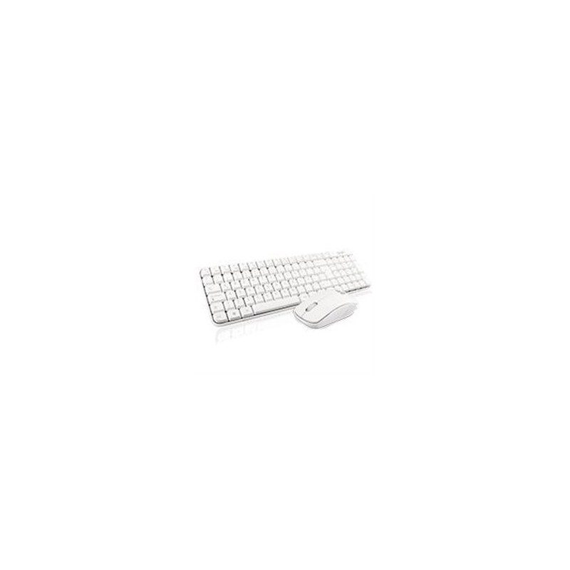 TECLADO/MOUSE COMBO INALAMBRICO COMPACTO GT4000WG GHIA / COLOR BLANCO