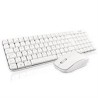 TECLADO/MOUSE COMBO INALAMBRICO COMPACTO GT4000WG GHIA / COLOR BLANCO