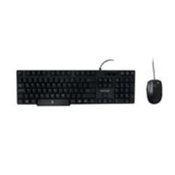 TECLADO ANTIDERRAMES / MOUSE OPTICO ALAMBRICO PERFECT CHOICE USB NEGRO