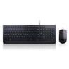 COMBO DE TECLADO Y MOUSE CON CABLE ESSENTIAL DE LENOVO  4X30L79907