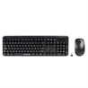 TECLADO/MOUSE TECHZONE TZ19COMB01-INA NANO USB INALAMBRICO DISEÑO RETRO