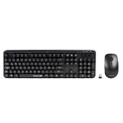 TECLADO/MOUSE TECHZONE TZ19COMB01-INA NANO USB INALAMBRICO DISEÑO RETRO