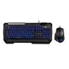 KIT TECLADO Y MOUSE THERMALTAKE COMMANDER V2 /3 LED/NEGRO/MEMBRANA/2500 DPI/USB