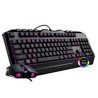 KIT TECLADO Y MOUSE COOLER MASTER DEVASTATOR 3 PLUS INTERRUPTOR ROJO MEMBRANA RGB 2400 DPI GAMER