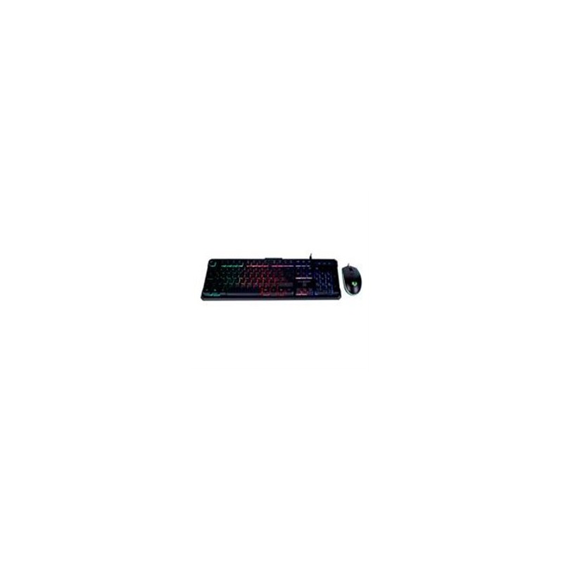 KIT DE TECLADO  Y MOUSE ALAMBRICO  BALAM RUSH/ ILUMINACION LED/ TECLAS ANTI- GHOSTING/ COLOR NEGRO/ BR-932745