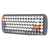 TECLADO/MOUSE TECHZONE TZ20COMB01-INA NANO USB INALAMBRICO RETRO