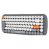 TECLADO/MOUSE TECHZONE TZ20COMB01-INA NANO USB INALAMBRICO RETRO