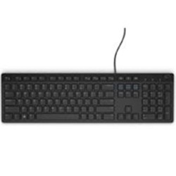 TECLADO ALAMBRICO DELL DE 105 TECLAS EN ESPAÑOL MODELO KB216 COLOR NEGRO